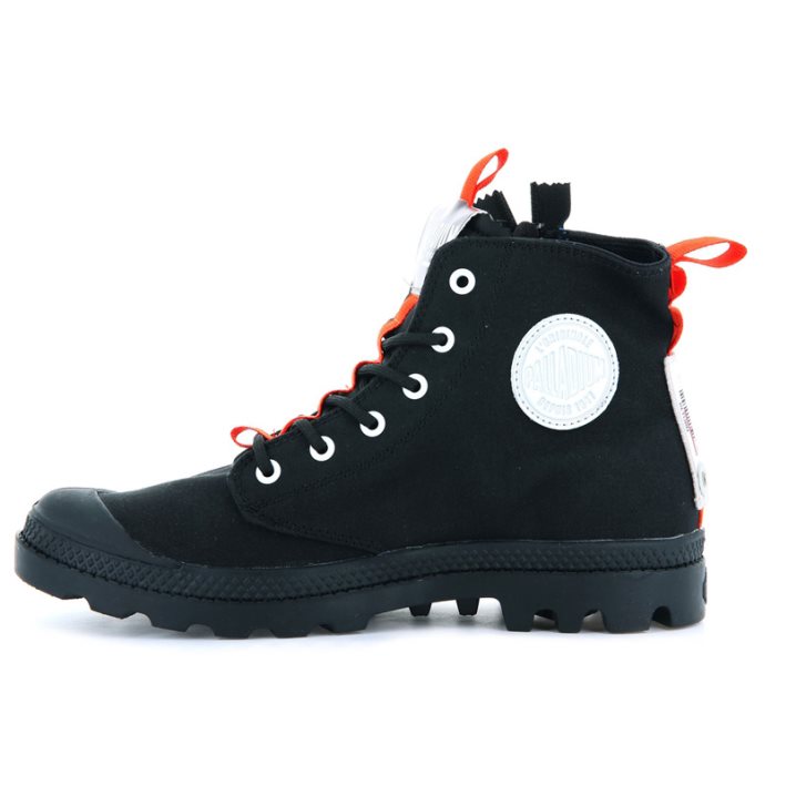 Pánské Boty Palladium Pampa Hi Ticket To Earth Černé | CZ VRJ-94E